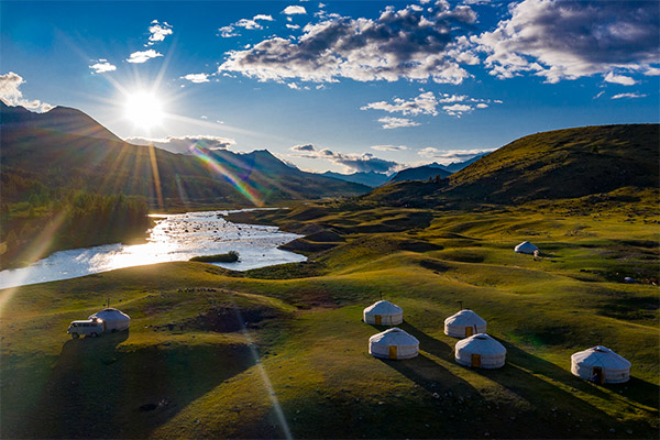 Western Mongolia scenery tour