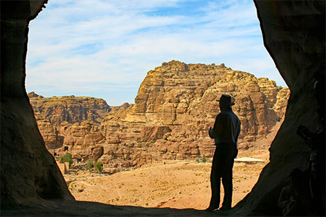 Wayne Walder at Petra