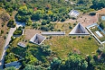 Aerial view of Chichu Art Museum