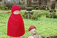 Figures at Okunoin Cemetery (Photo by: Daderot)