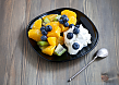 Skyr (Icelandic yogurt) with fresh fruits