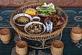 Ka toke, a traditional Laos meal table