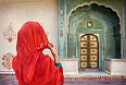 Woman in Jaipur City Palace
