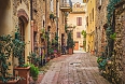 Medieval streets of Tuscany